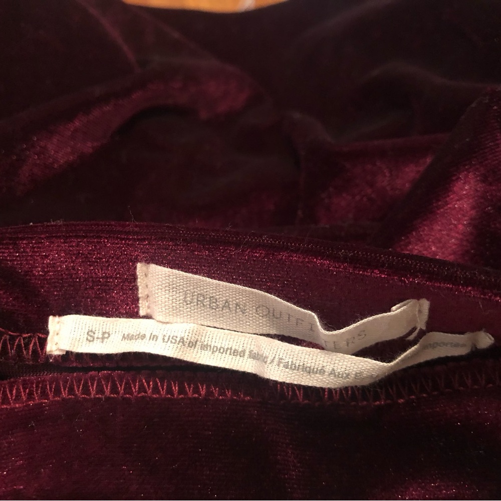 Urban Outfitters Velvet Ruffle Skirt - Picture 9 of 9